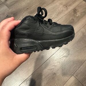 Kids Black Nike Sneakers